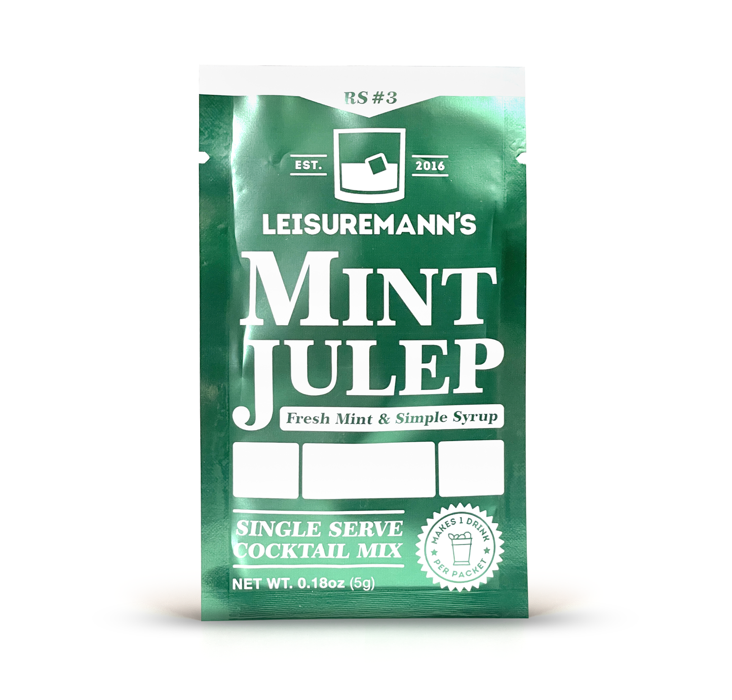 Cocktail Mixer - Mint Julep Single Serve