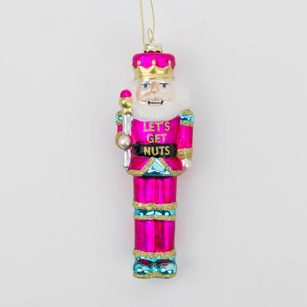 Ornament - Nutcracker Glass