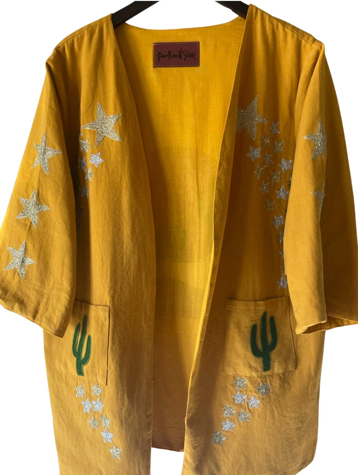 Embroidered Desert Dome Blazer