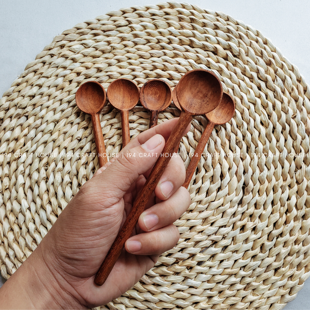 Spoons - Hand-Carved Wooden Coffee/Tea