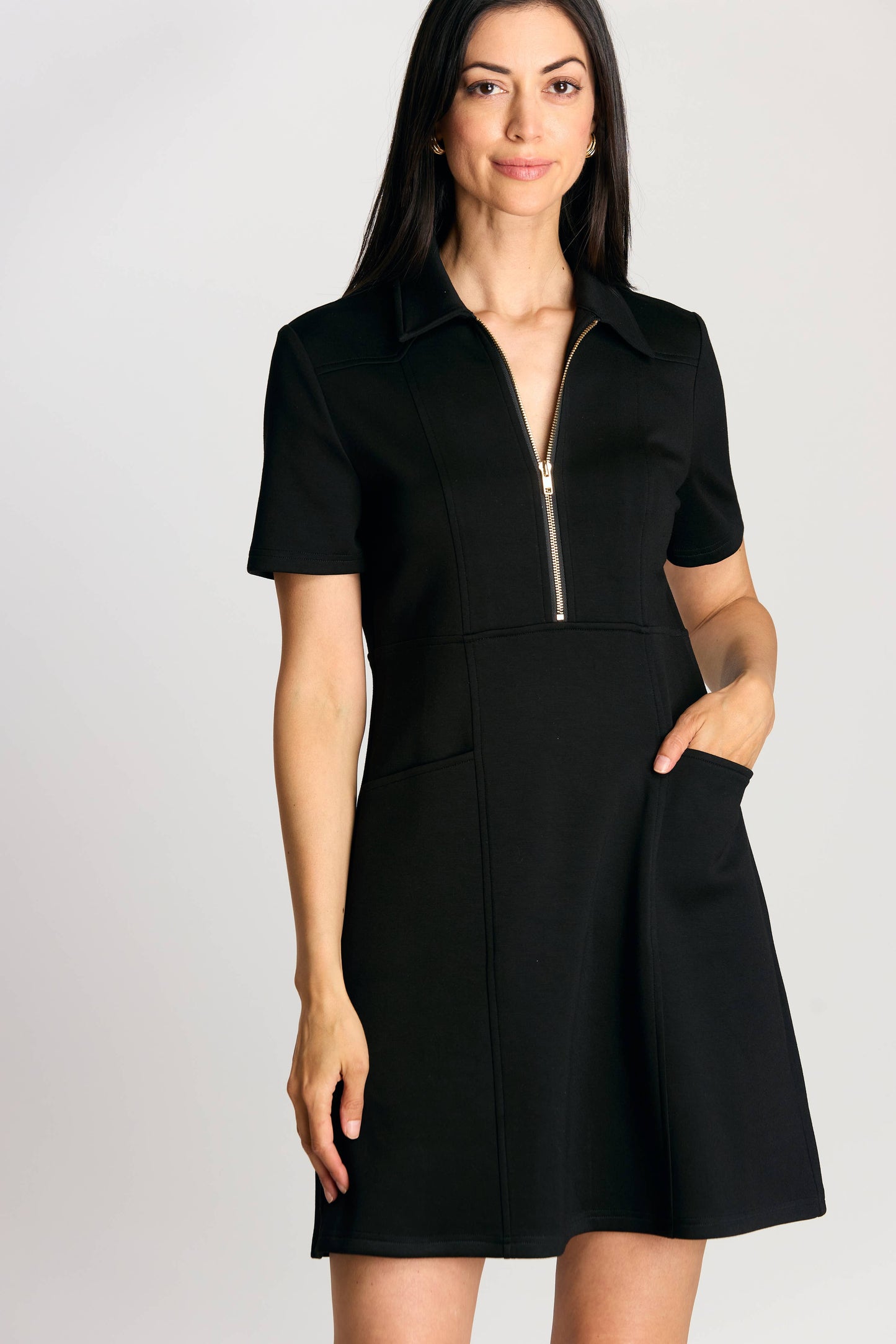 Dress -Butter Modal Quarter Zip