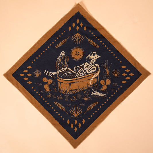 Smuggler Bandana - Bone Chillin’ by Texas Hill Country Provisions