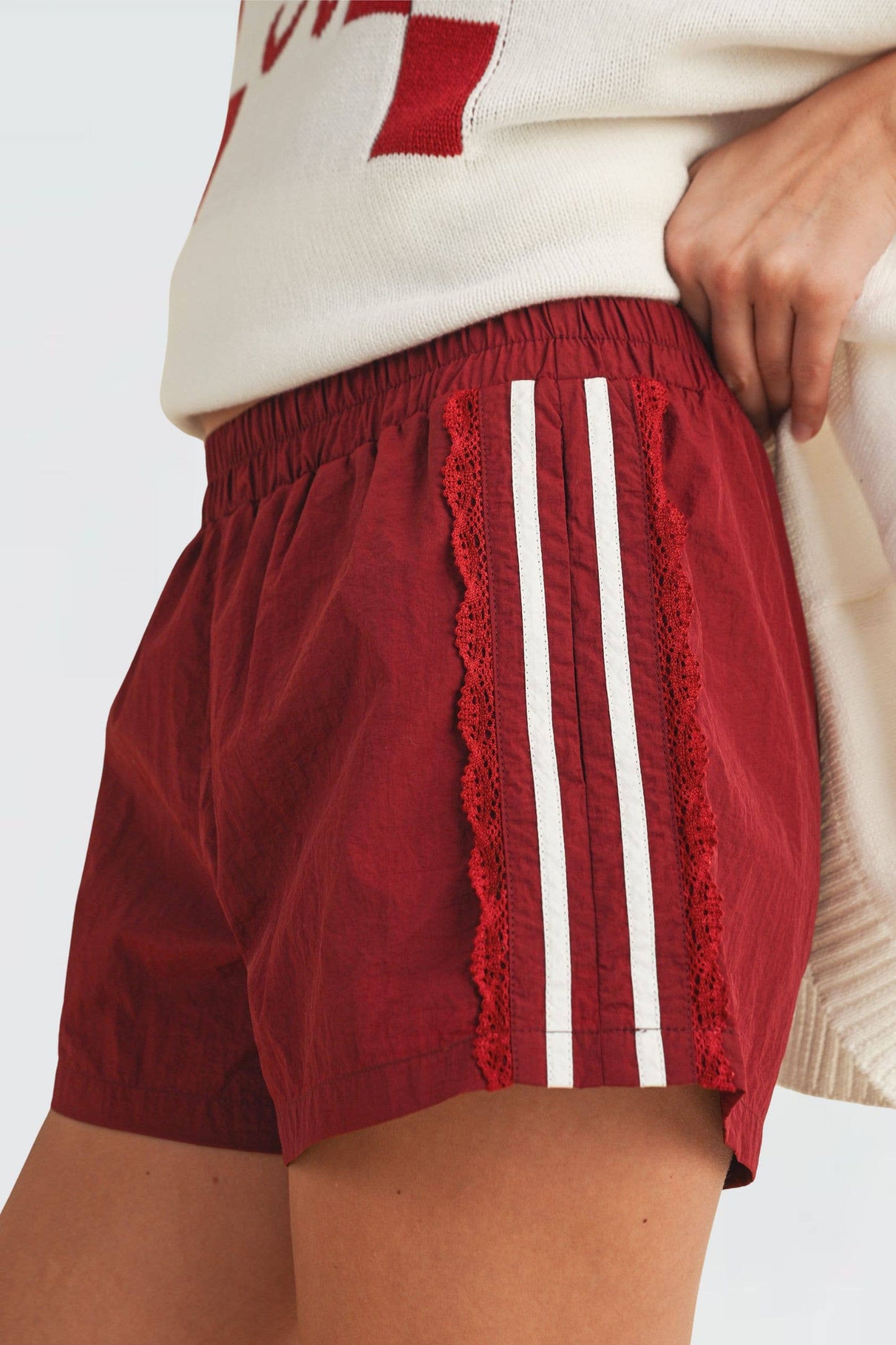 Shorts- Side Lace Game Day