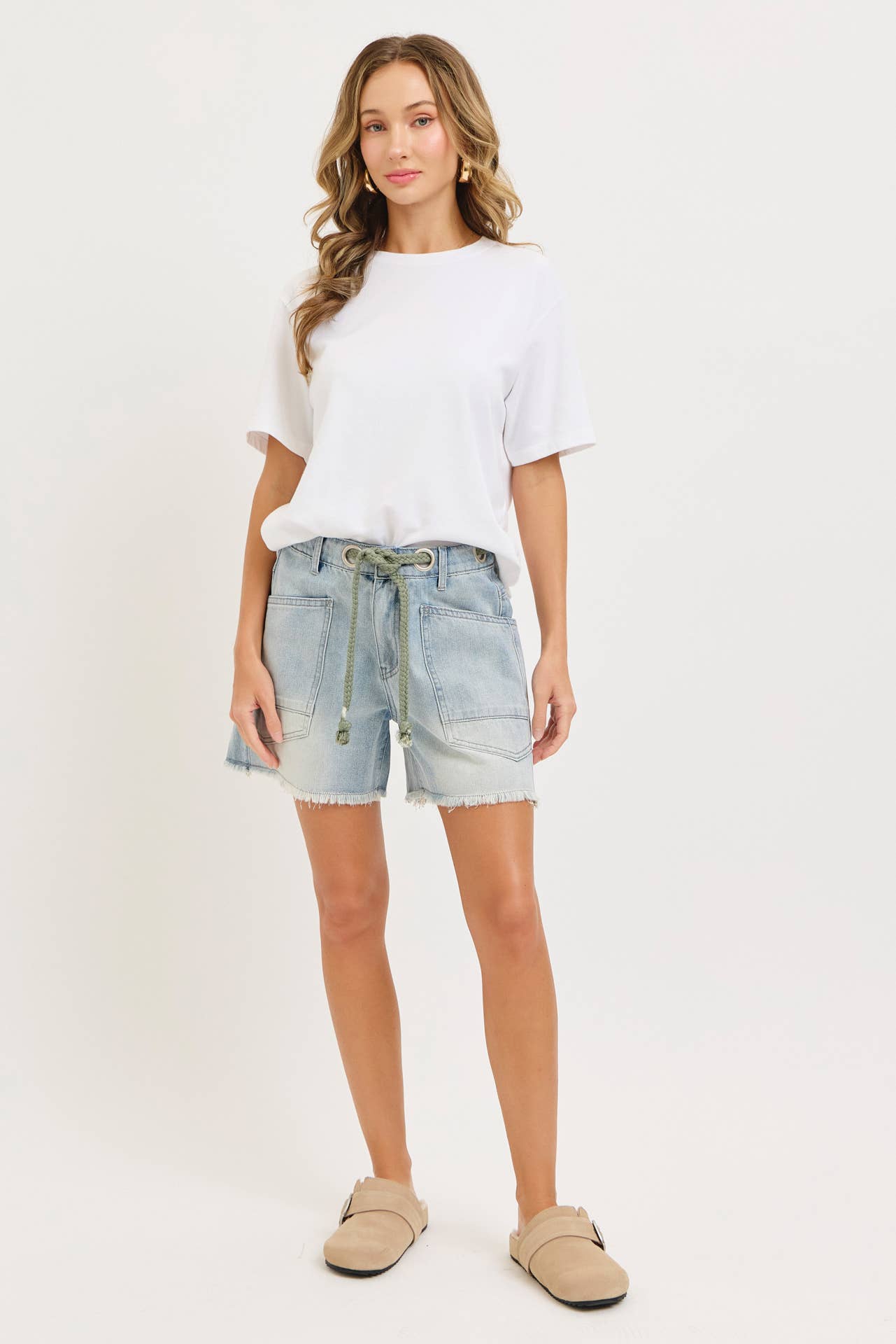 Shorts- Barrel Denim