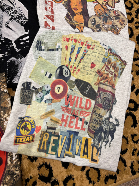 T-Shirt-Wild as hell collage