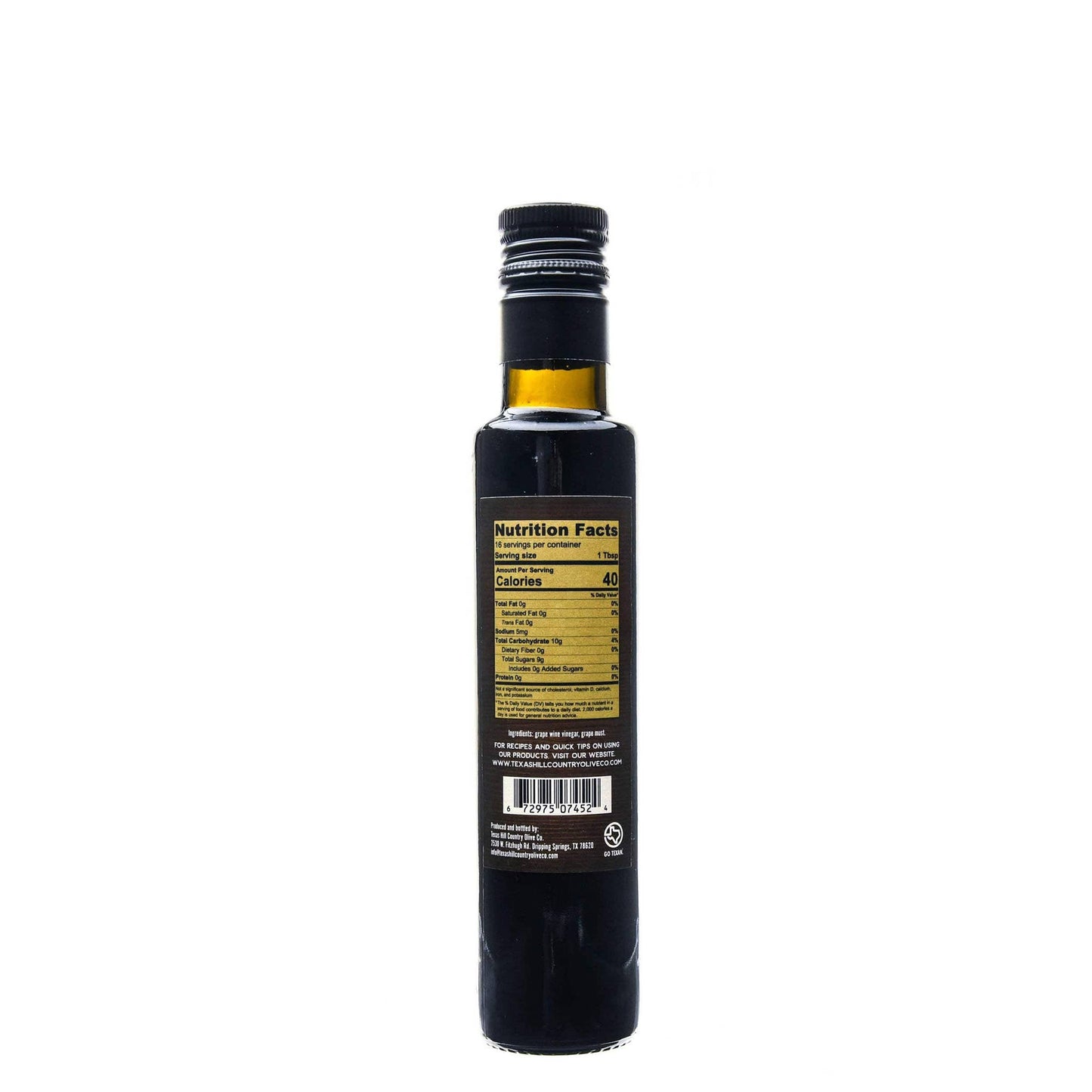 Balsamic Vinegar- Bourbon Reserve- 250ml