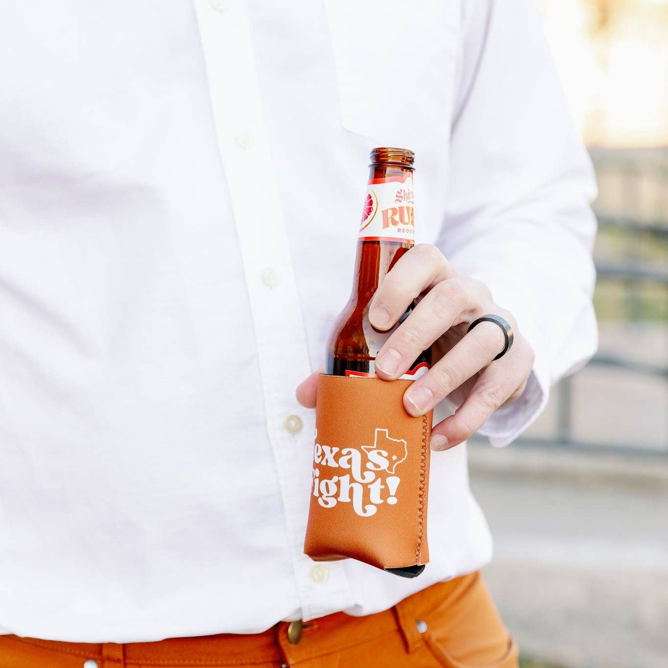 Koozie- “Texas Fight”