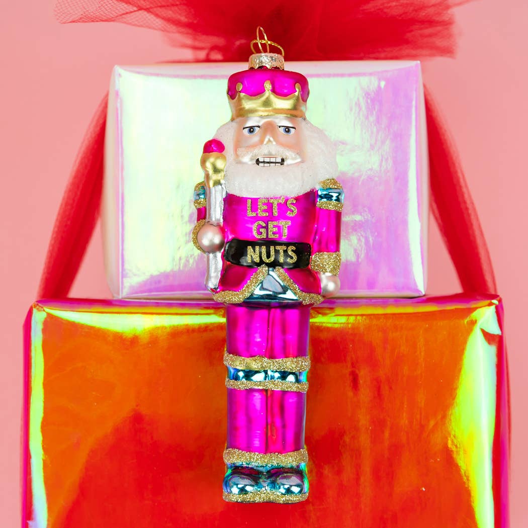Ornament - Nutcracker Glass