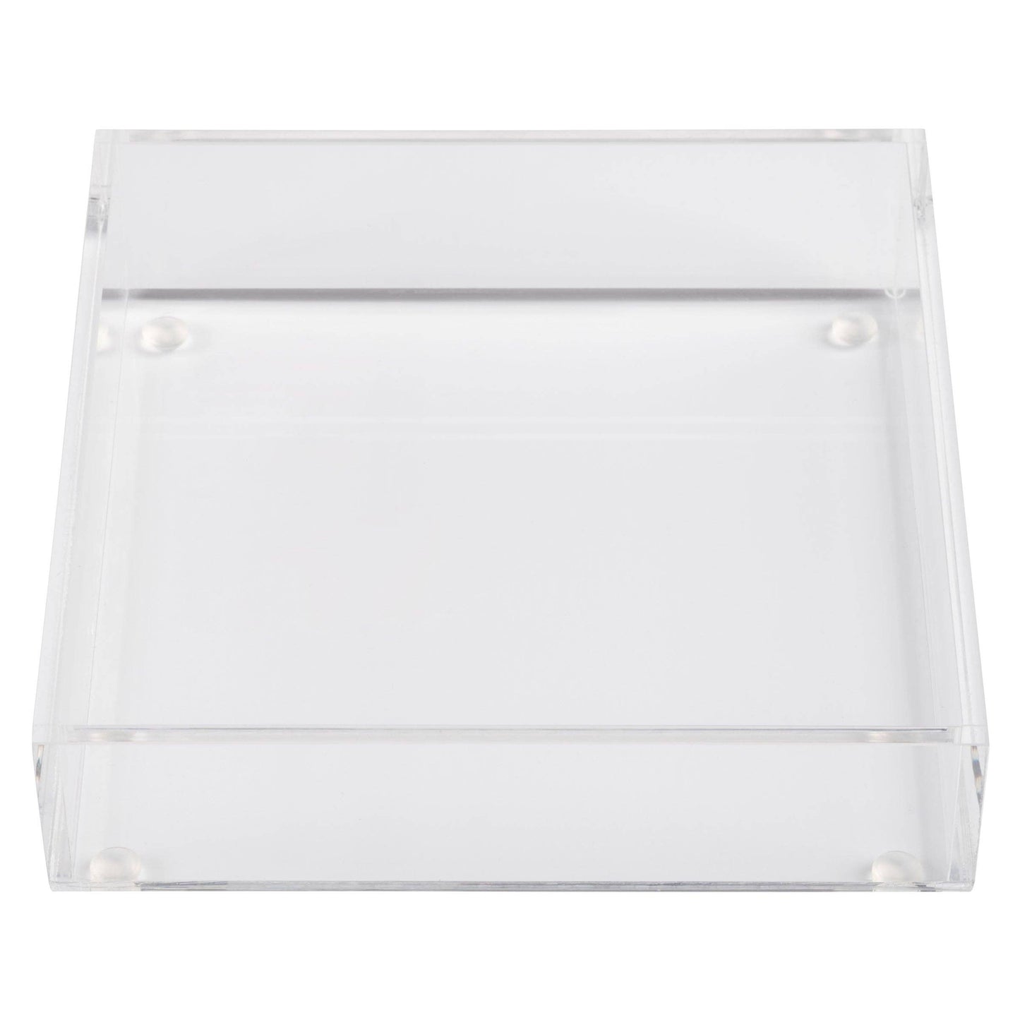 Modern Clear Tabletop Napkin Holder