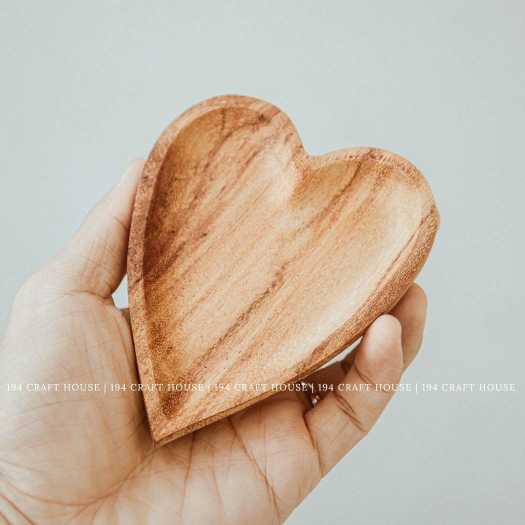 Tray - Wooden Heart