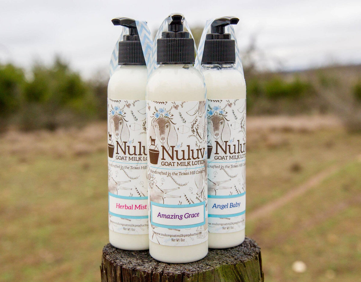 Nuluv Goat Milk Lotion 6-oz Pump