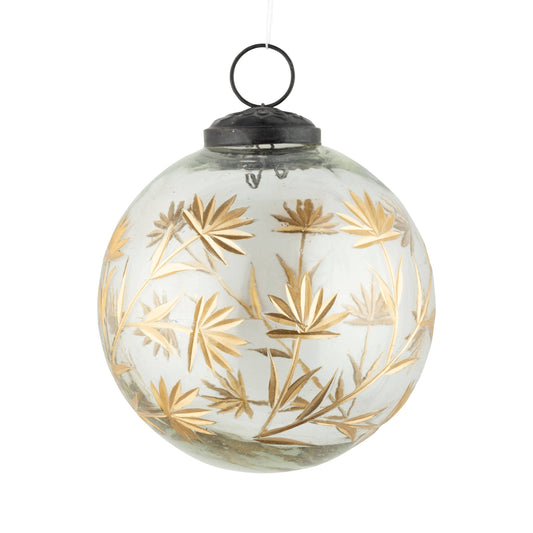 Ornament-Gold Hand Painted