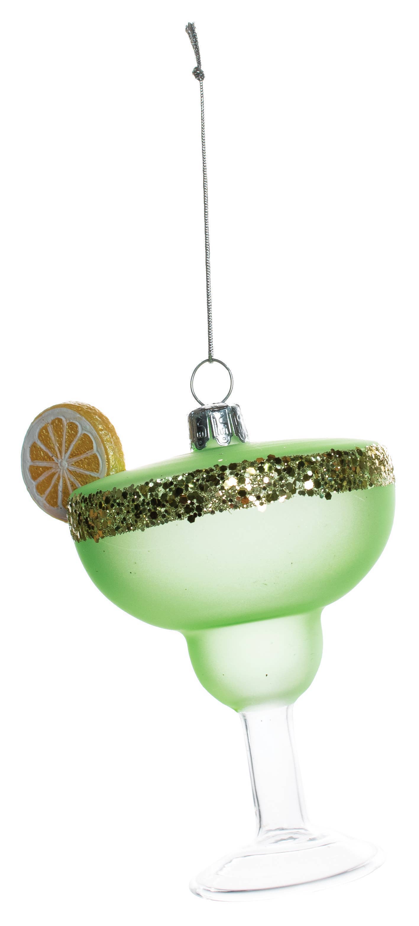 Ornament- Glass Margarita