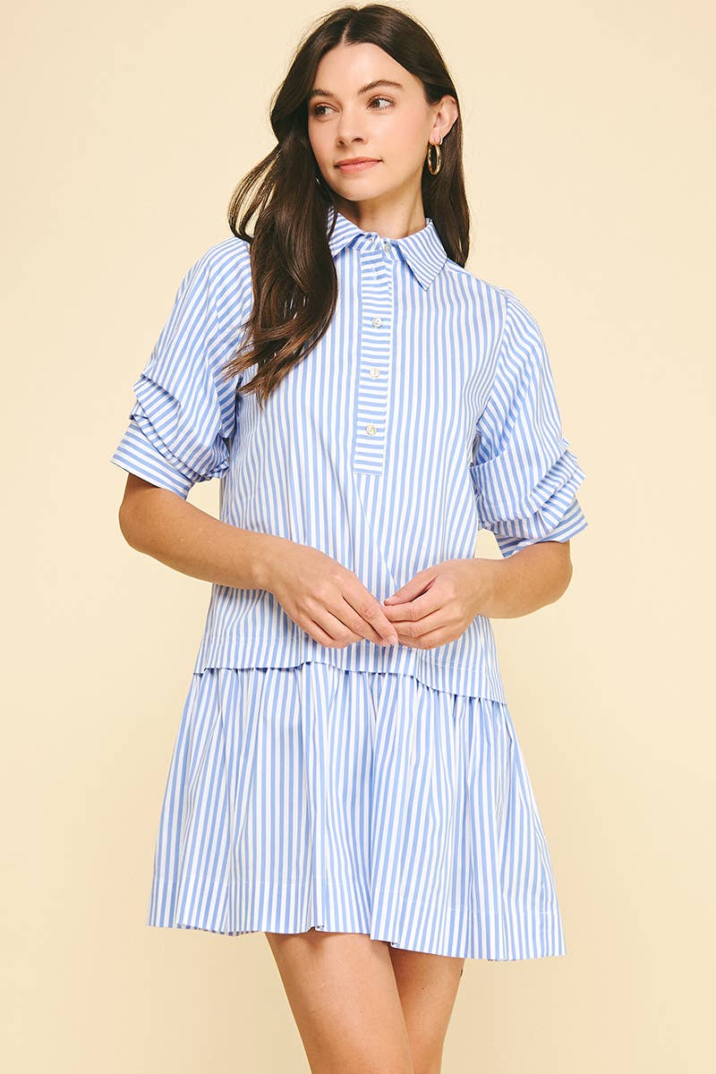 Dress- Striped Mini