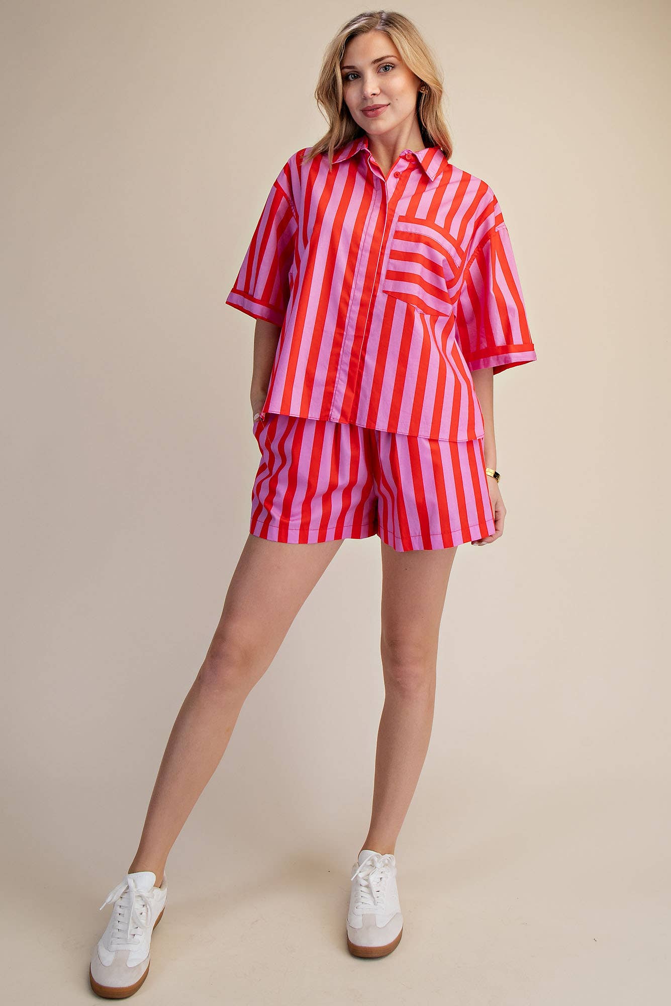 Shirt - Collar Neck Button Down