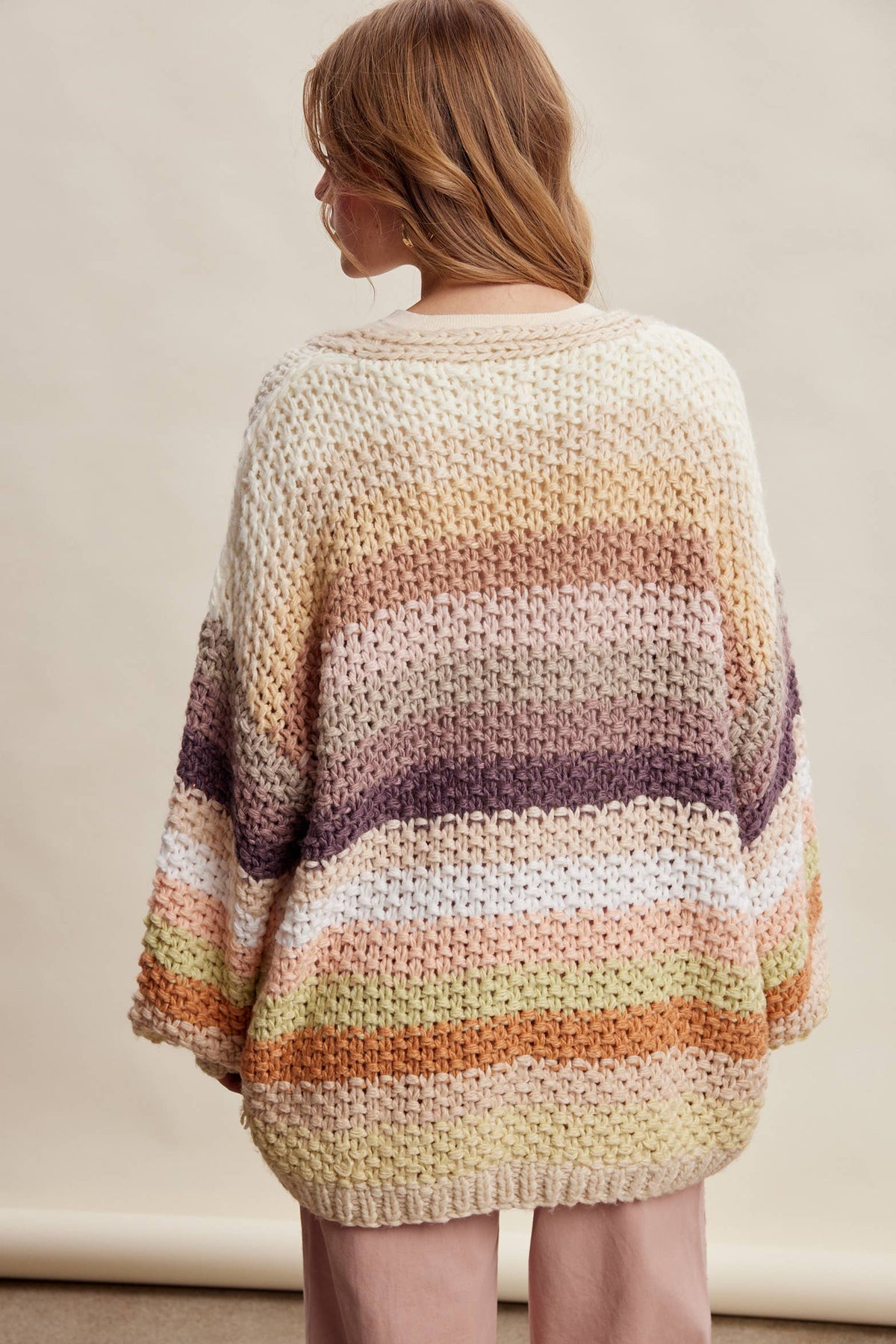 Sweater - Rainbow Hand-Crochet
