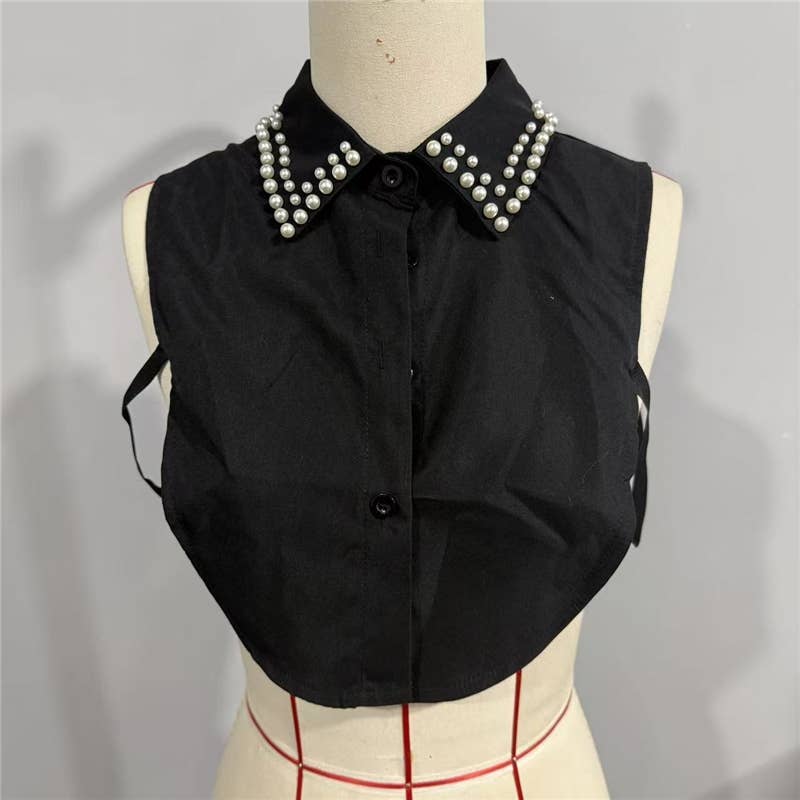 Collar - Diamond Studded Detachable Shirt