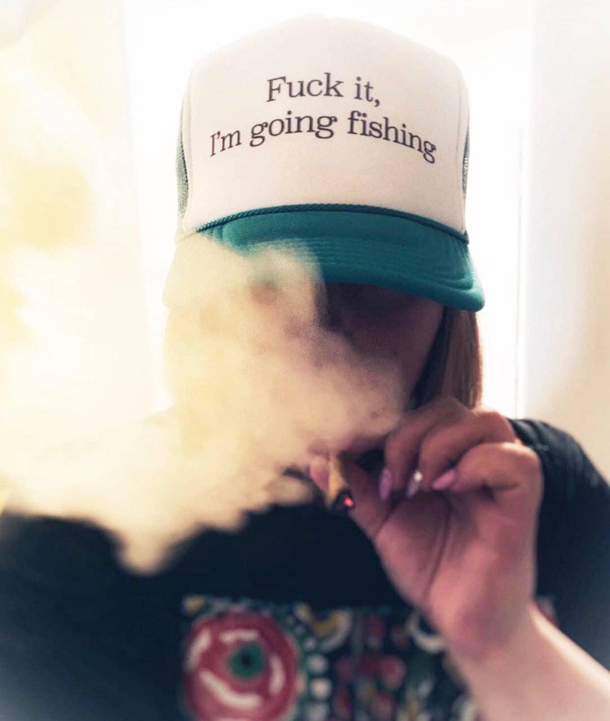 Trucker Hat - Fuck It, Going Fishing