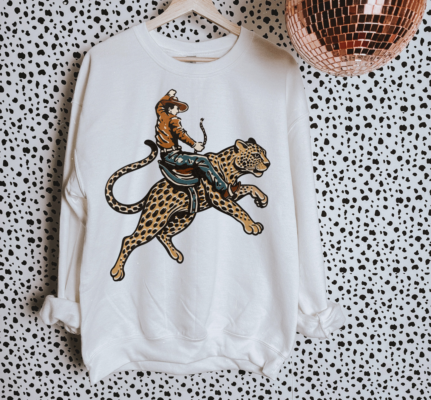 Sweatshirt - Cowboy Jaguar