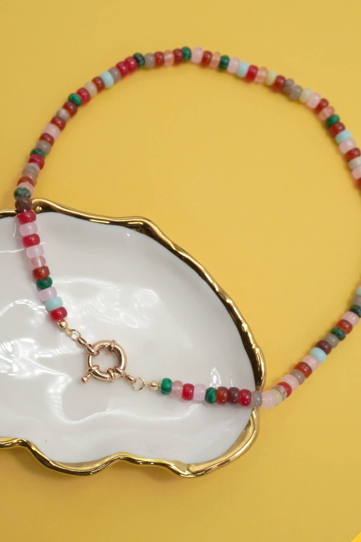 Necklace- Natural Semi-Precious Stone