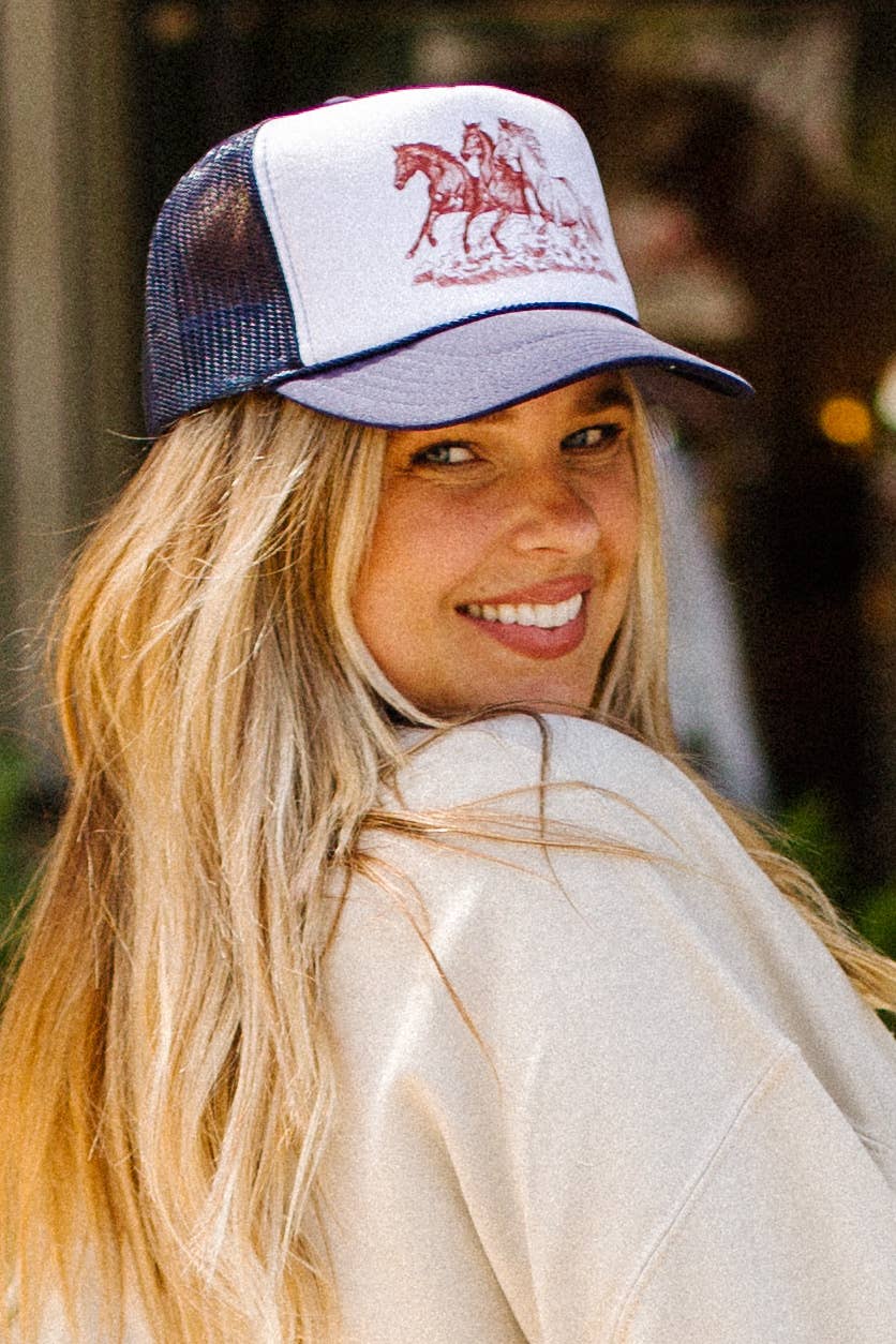 Trucker Hat- Wilder Horses