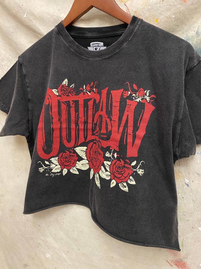 Cropped T-Shirt - Outlaw Relaxed