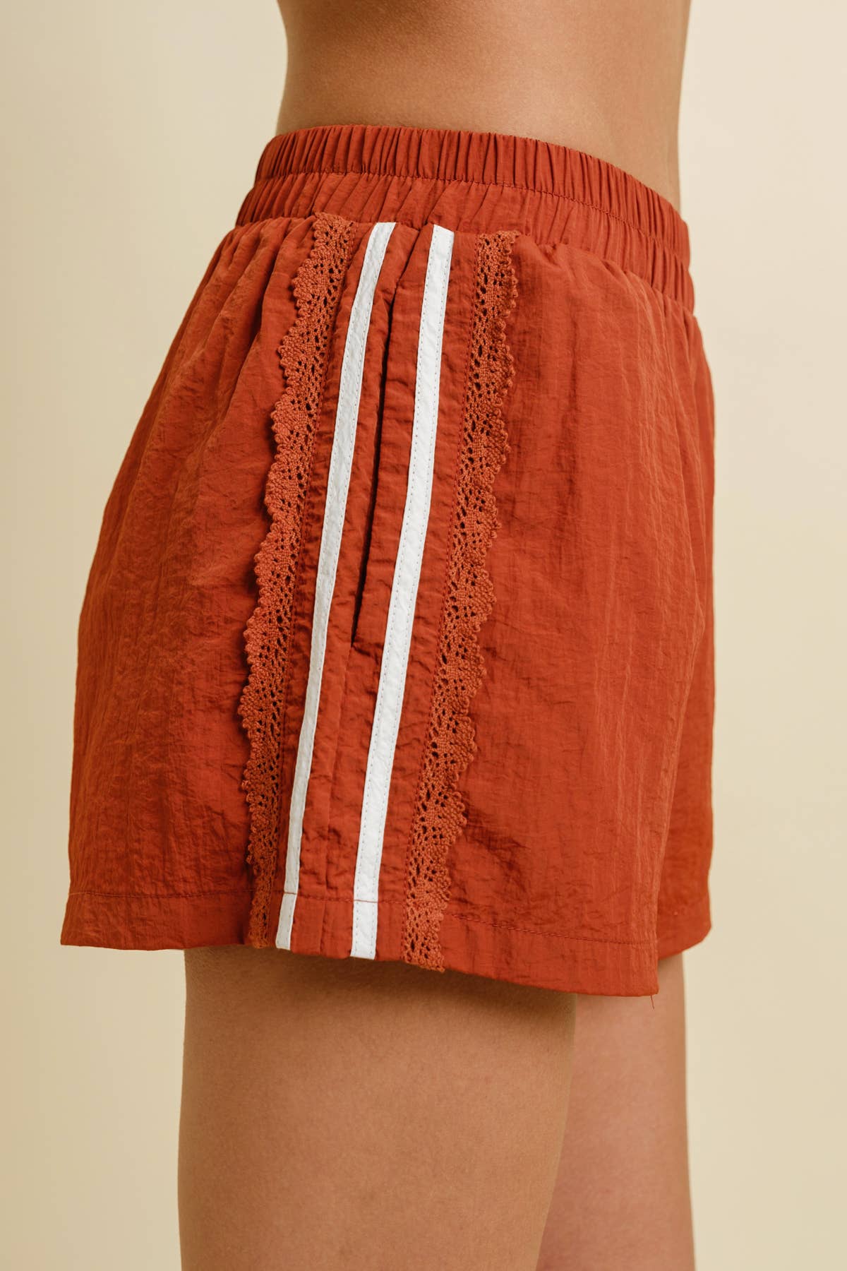 Shorts- Side Lace Game Day