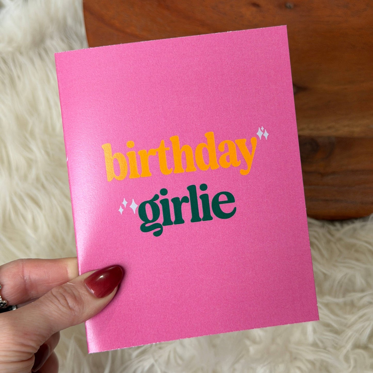 Greeting Card - Birthday Girlie