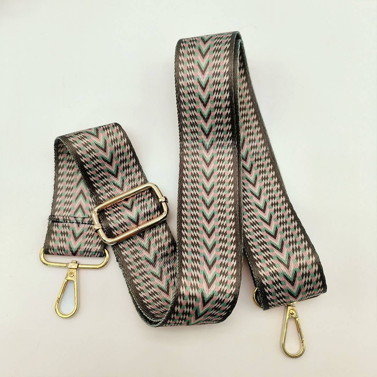 PYRAMID CHECK PU EVERYDAY BELT BAG