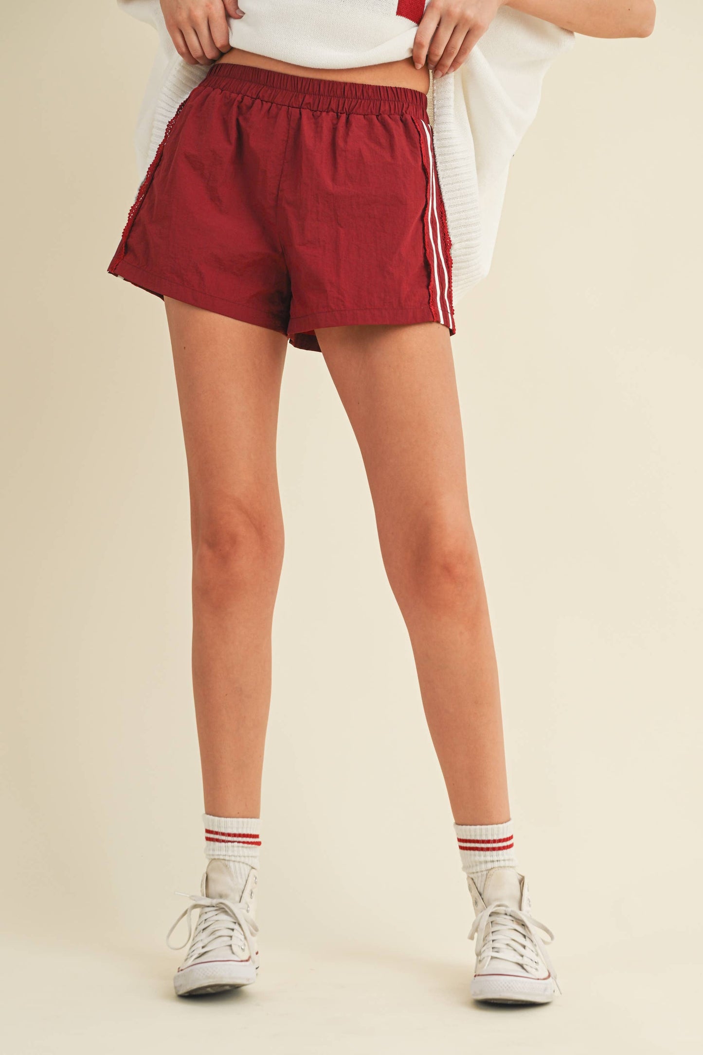 Shorts- Side Lace Game Day