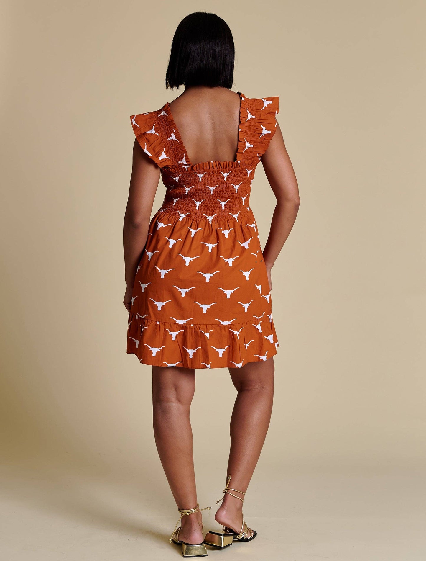Dress Poplin Smocked| Texas