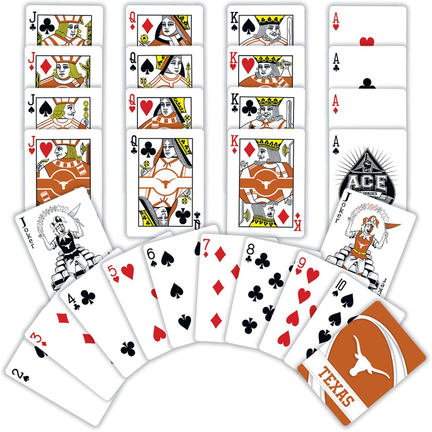 Playing Cards- Texas Longhorns