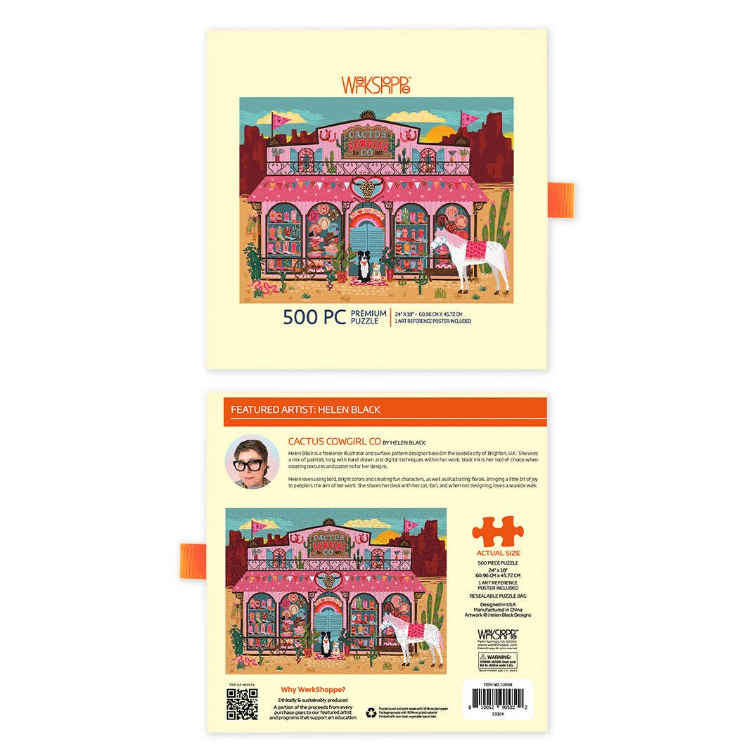 Puzzle - Cactus Cowgirl