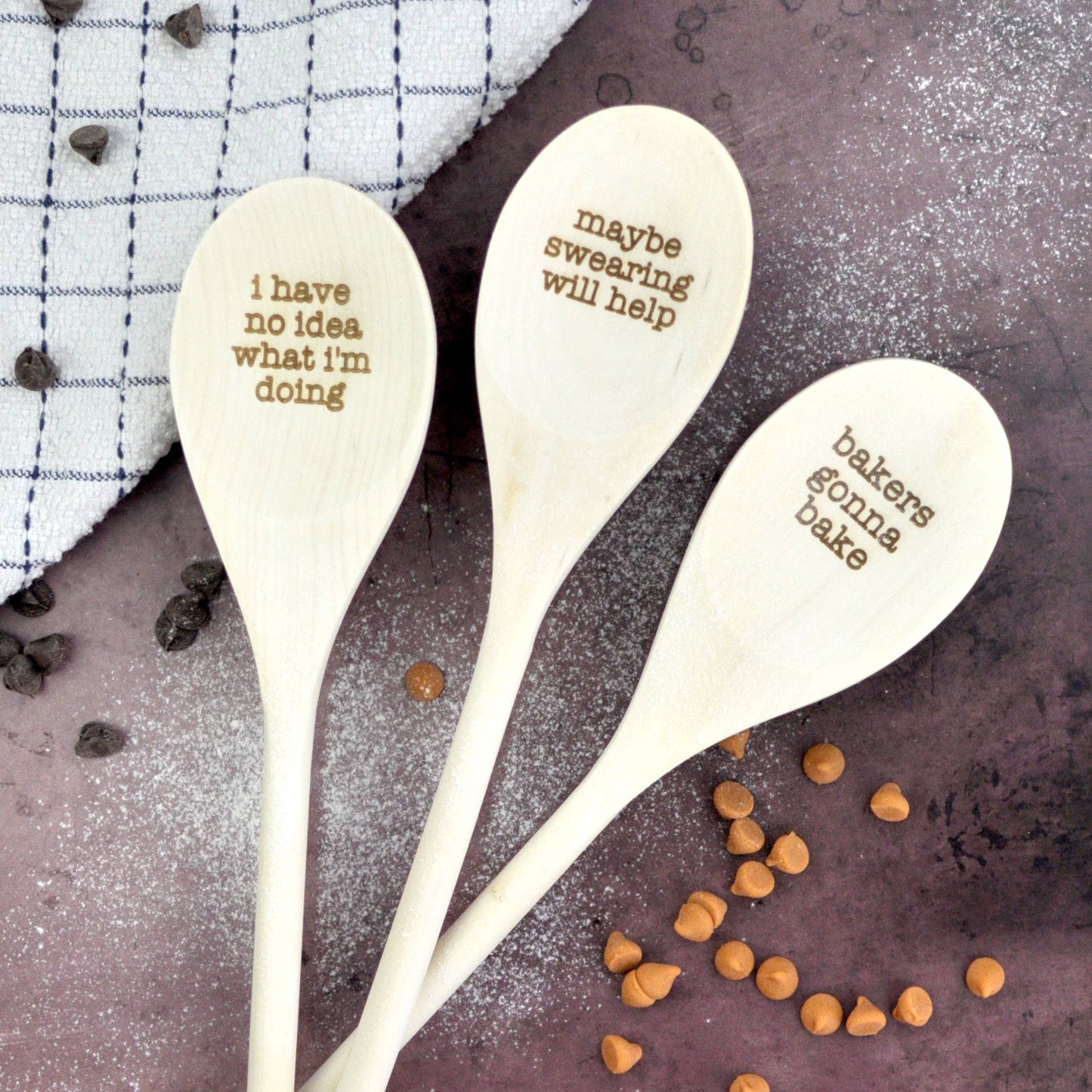 Wooden Spoons- Funny Phrases
