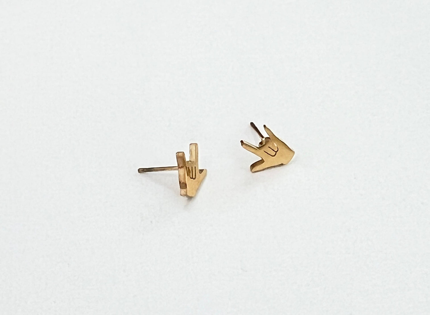 Earrings-  Hook 'em Horns