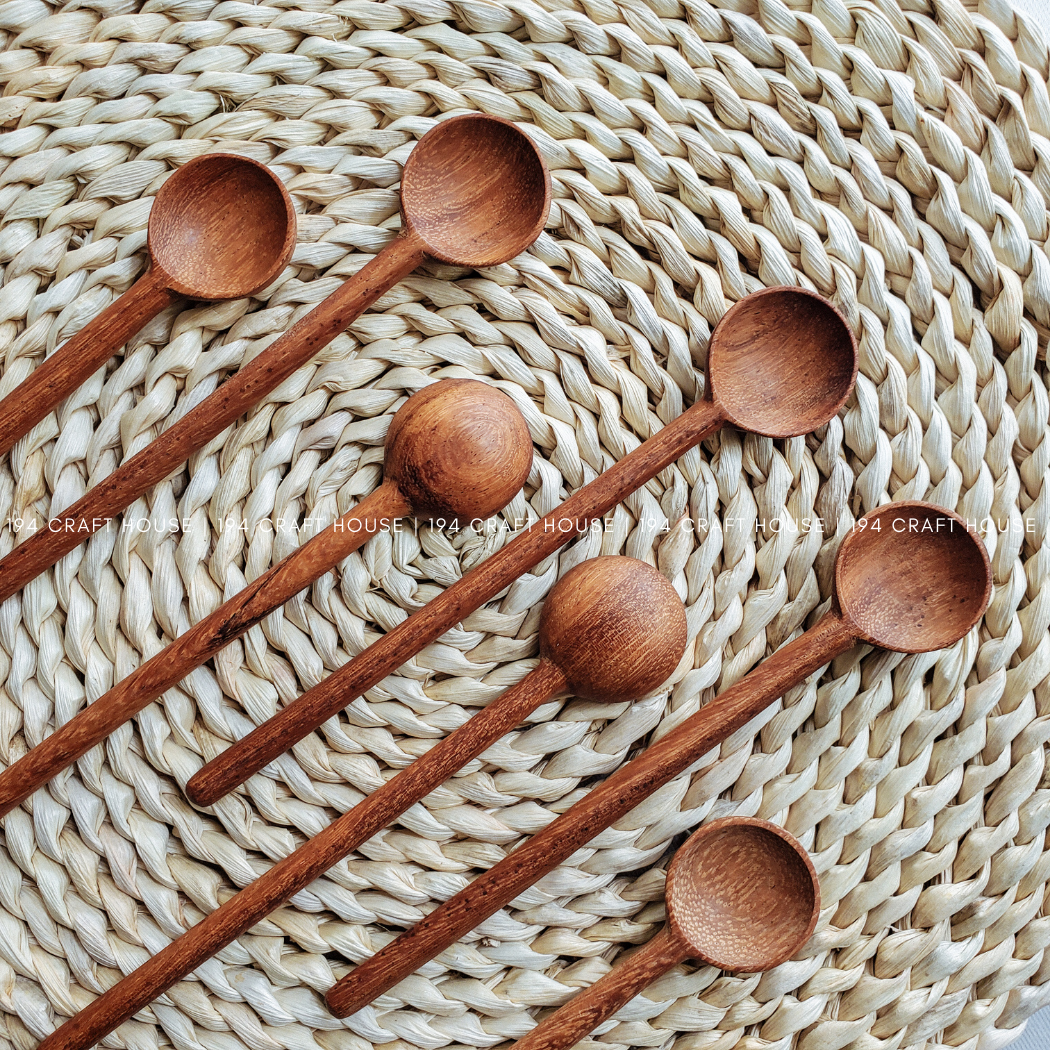Spoons - Hand-Carved Wooden Coffee/Tea