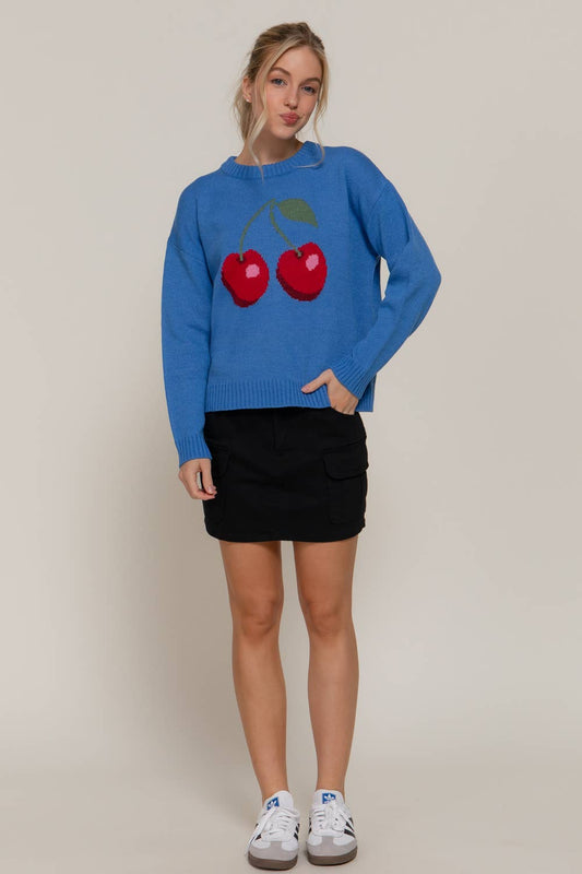 Sweater- Cherry
