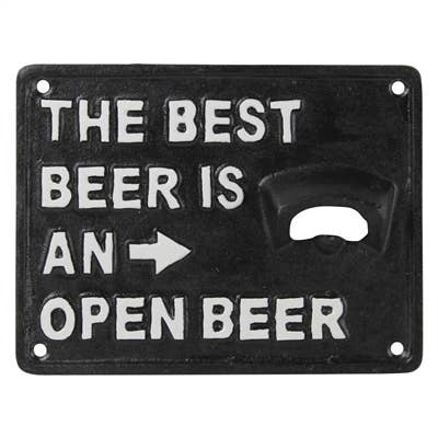 The Best Beer Bottle Opener, Cast Iron