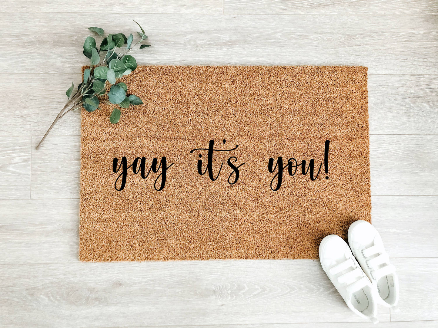 Yay It's You Doormat
