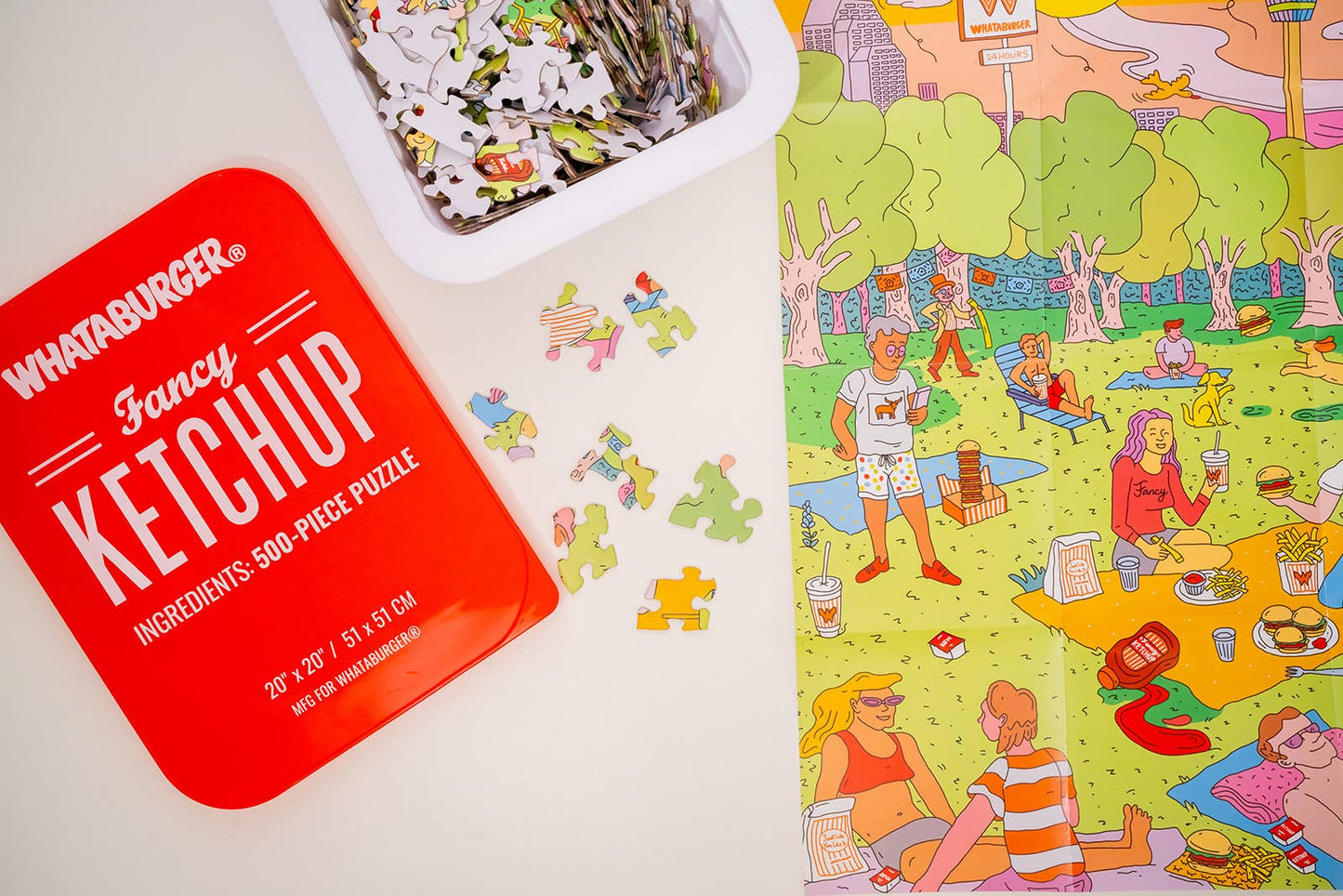 Puzzle - Whataburger Fancy Ketchup - 500 Piece