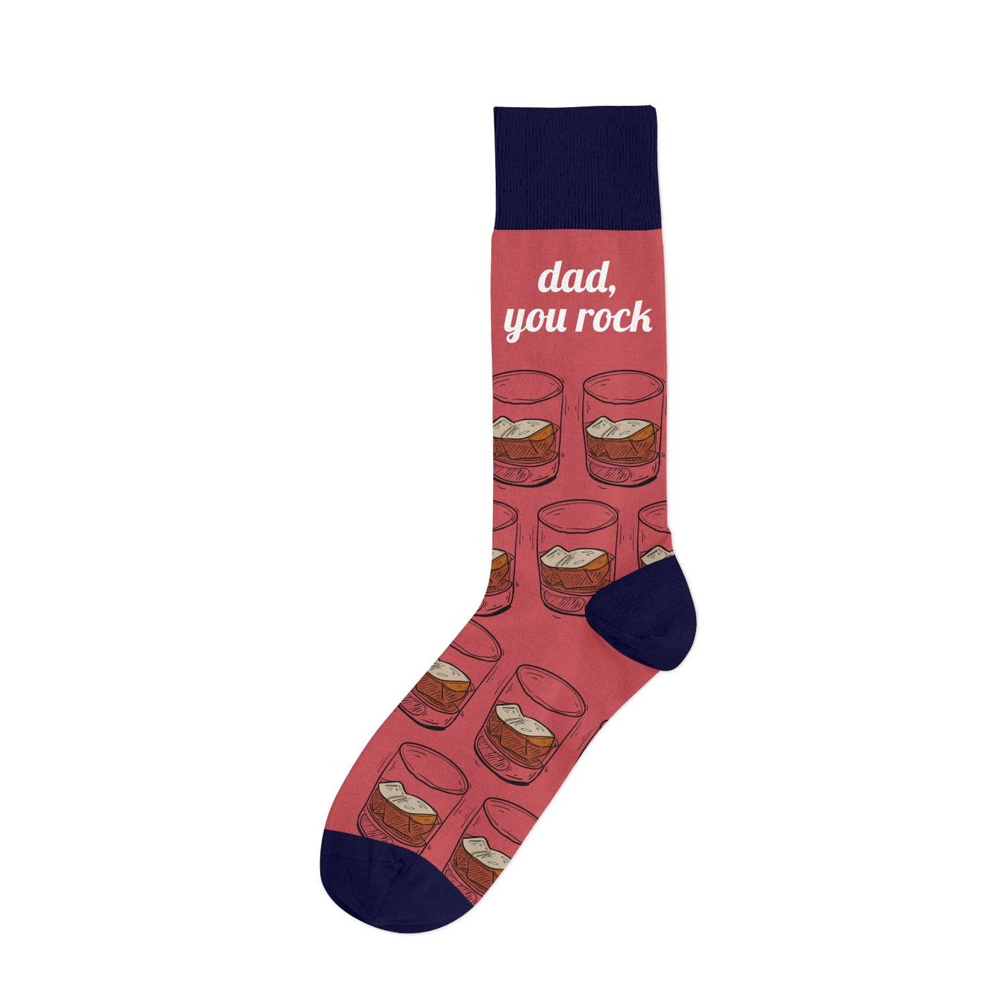 Socks - Dad You Rock / Bourbon Whiskey