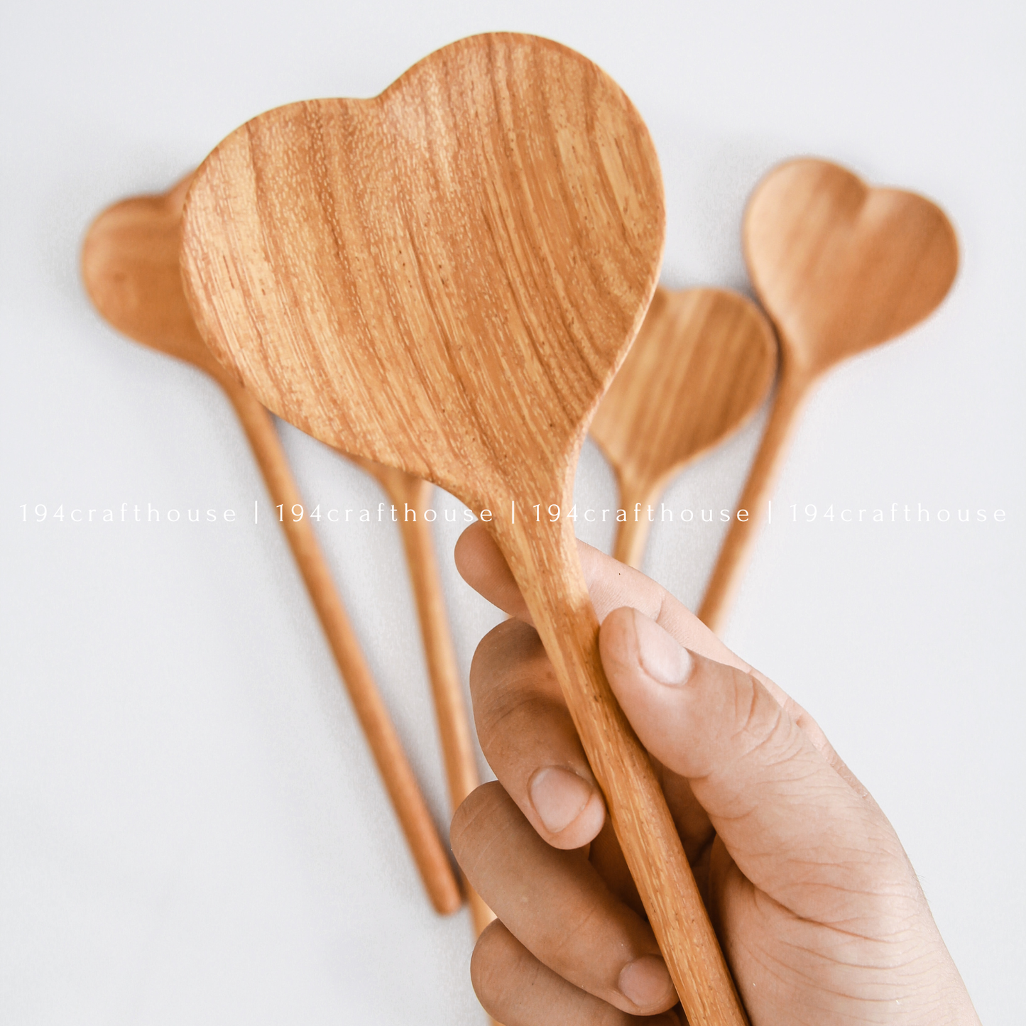 Spoon- Large Wooden Heart Shaped