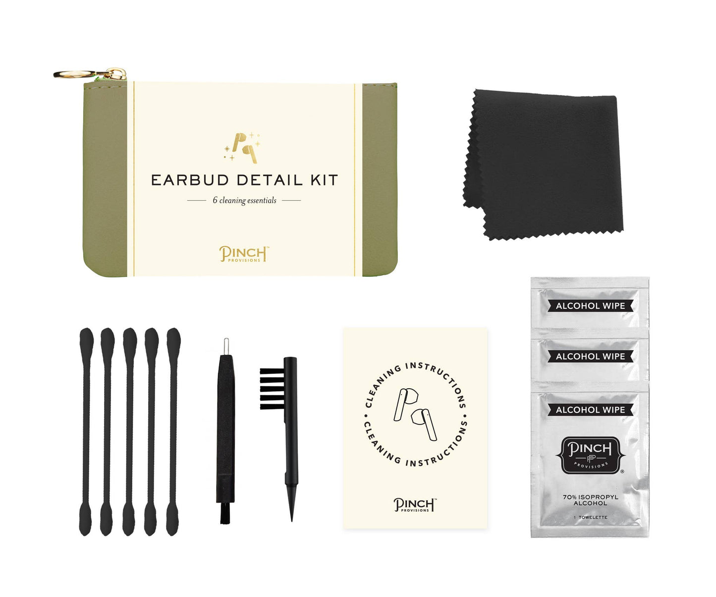 Earbud Detail Kit | Vegan Leather