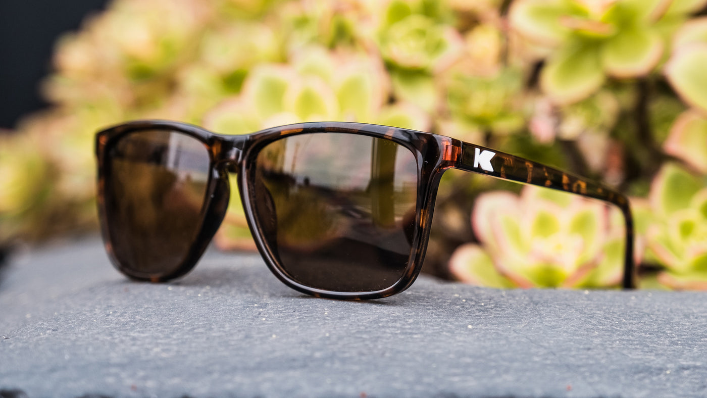 Sunglasses - Fast Lanes - Glossy Tortoise Shell / Amber