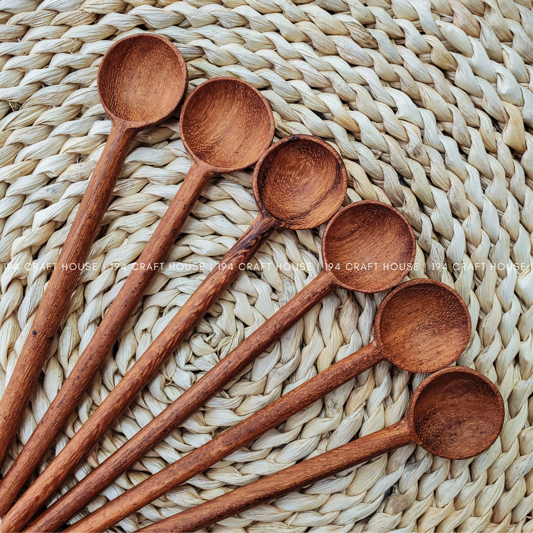 Spoons - Hand-Carved Wooden Coffee/Tea