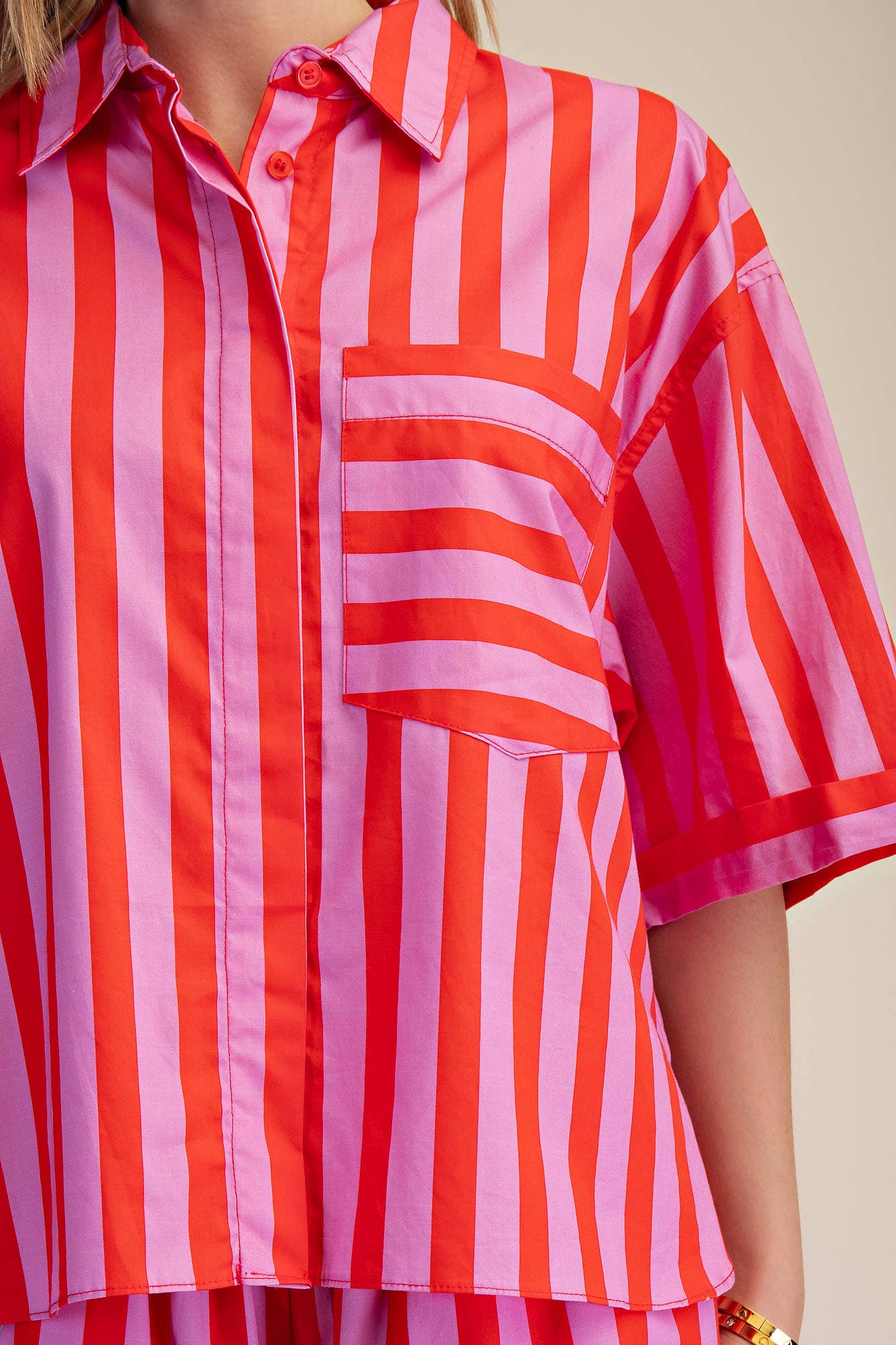 Shirt - Collar Neck Button Down