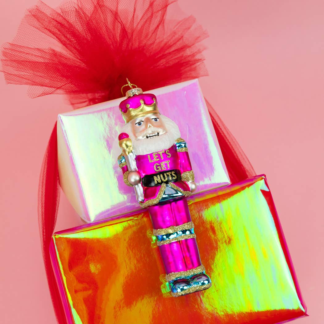 Ornament - Nutcracker Glass