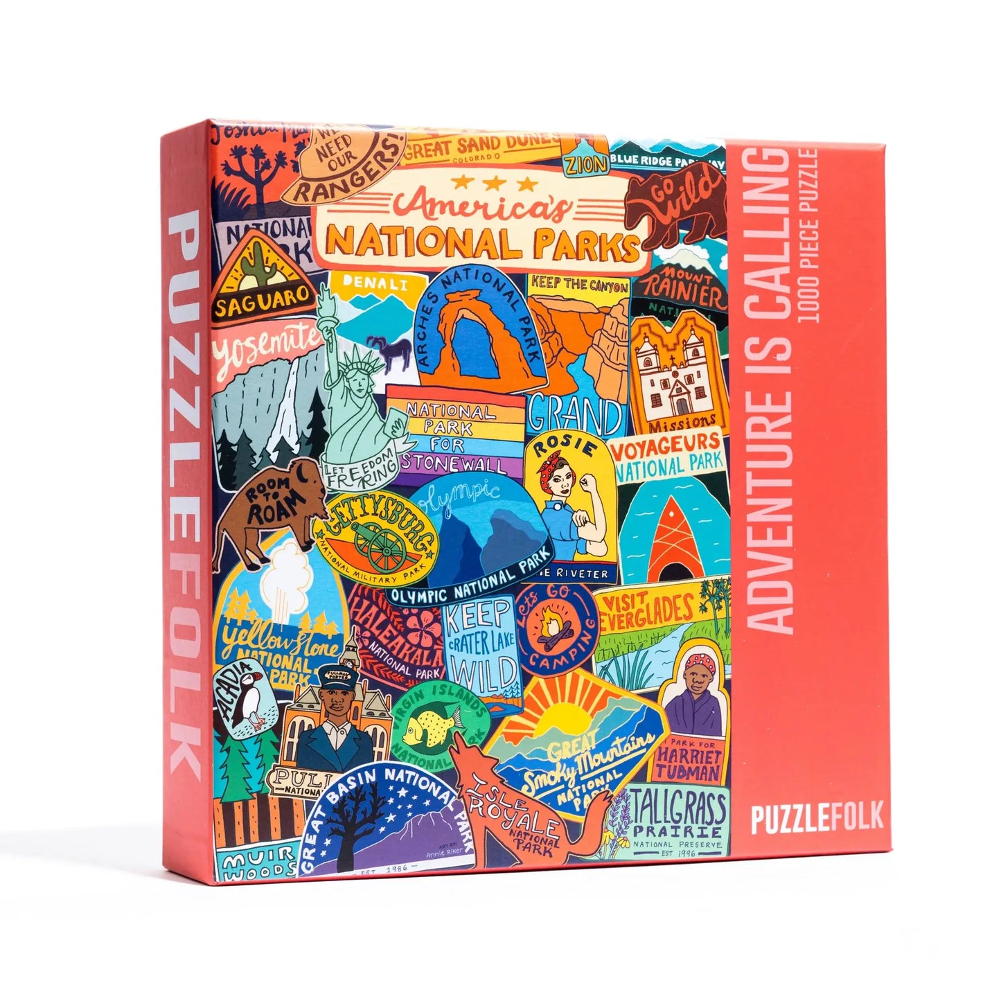 Puzzle - Nation Parks - Adventure Is Calling - 1000 Piece