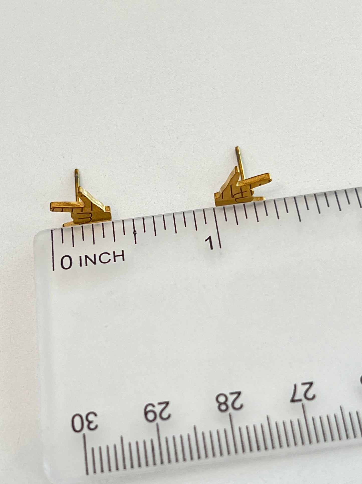 Earrings-  Hook 'em Horns