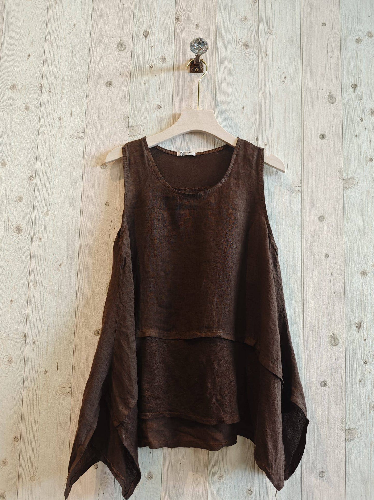 Tank- Tiered Linen